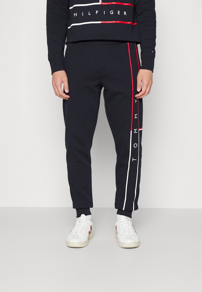 Tommy Hilfiger Träningsbyxor - dark blue
