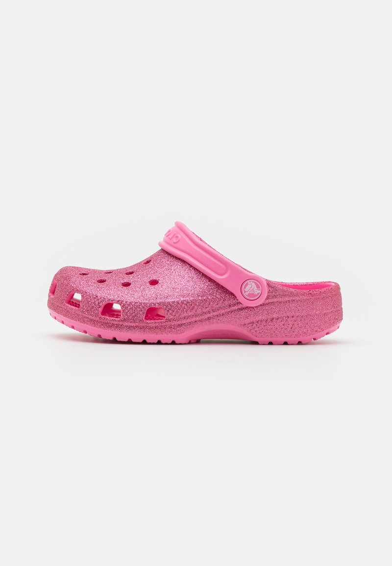 Crocs CLASSIC GLITTER Badslippers flamingo/donkerroze Zalando.nl