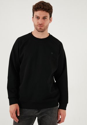Melegítőfelső - black
