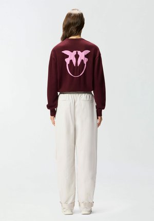 Pullover - wine pink