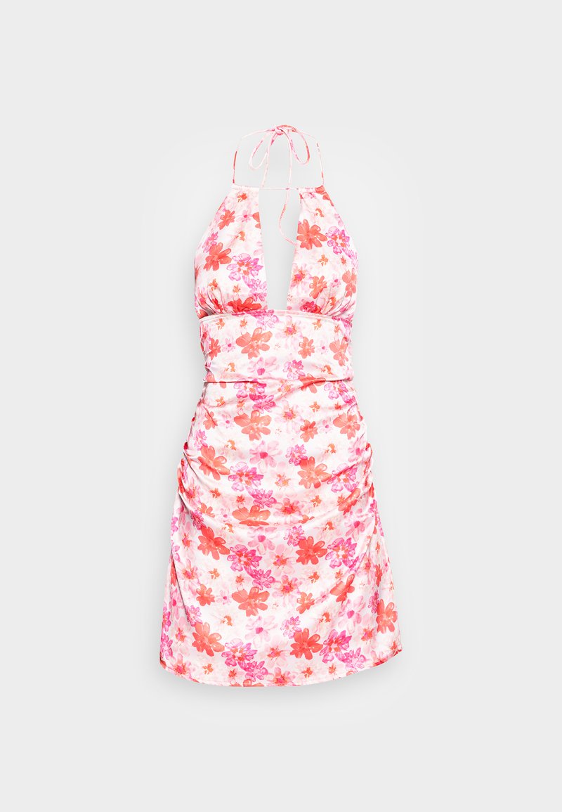 NA-KD Cocktailjurk donkerroze NA-KD Cocktailjurk donkerroze