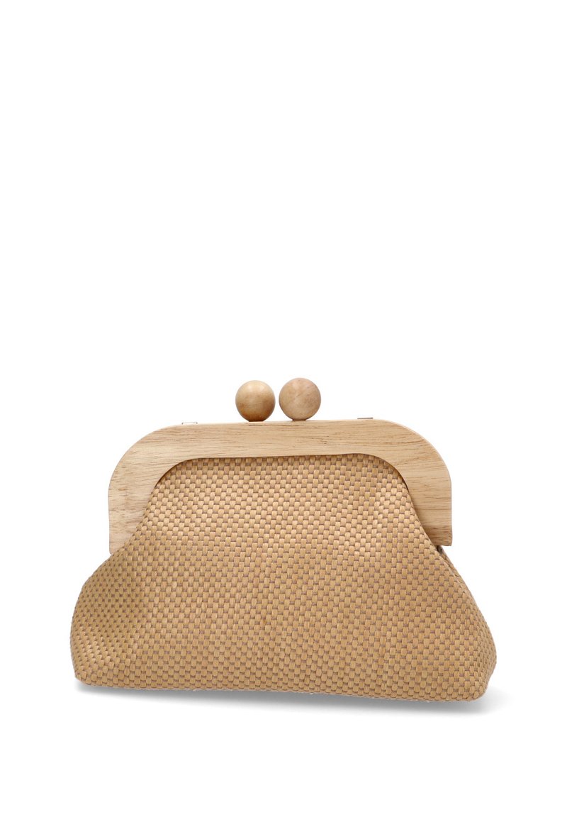 Luna Collection Clutch - beige
