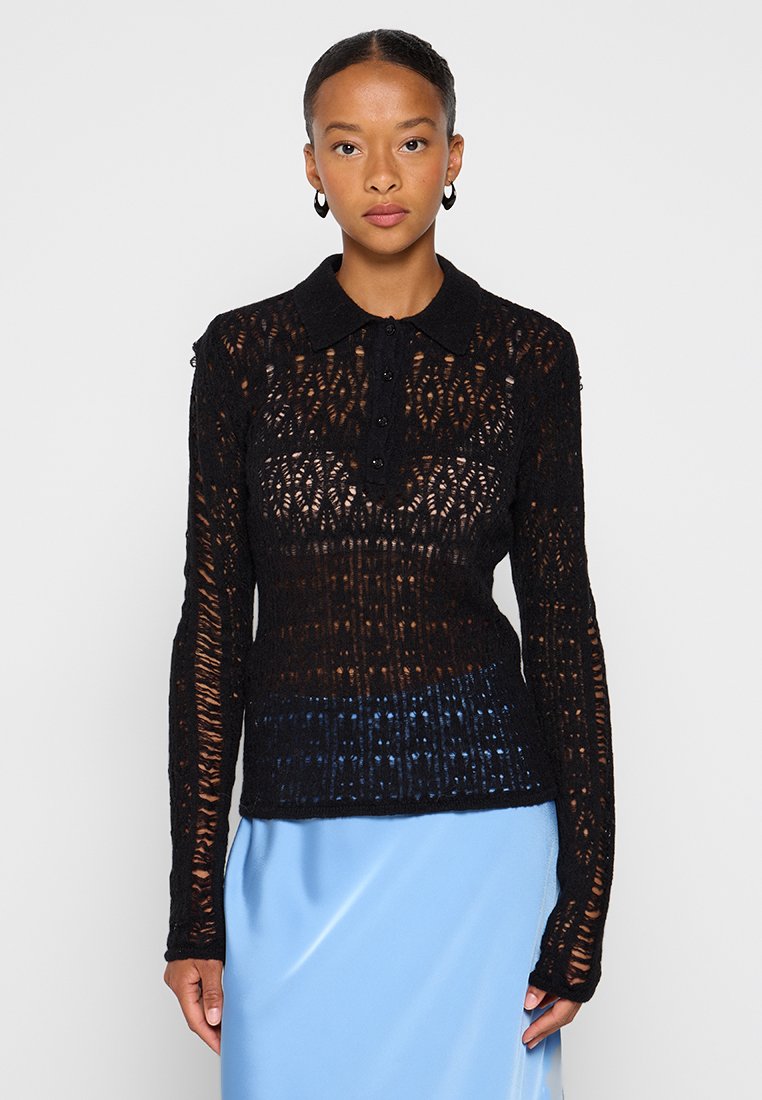 pinko Trui zwart pinko Trui zwart