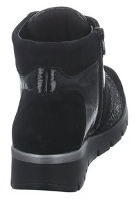 Waldläufer Bottines à lacets - schwarz