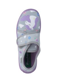 Fischer Touch-strap shoes - grau lila