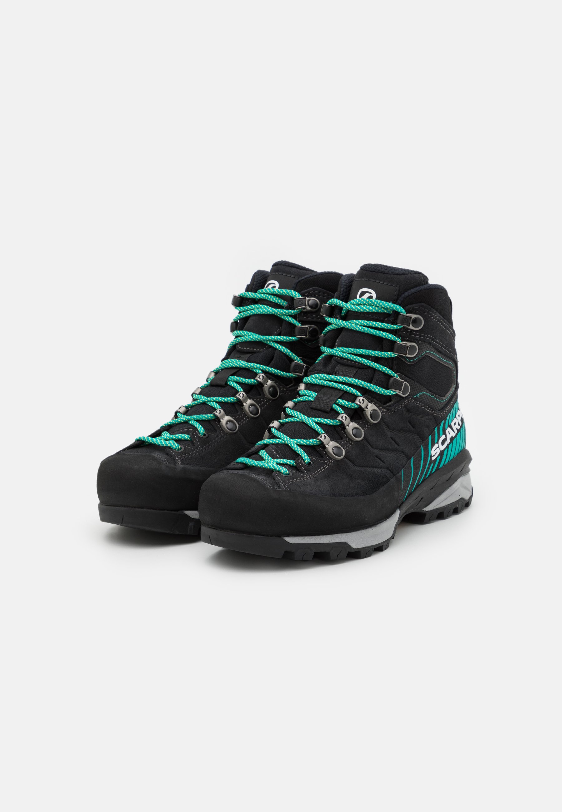 Scarpa MESCALITO TRK GTX - Hikingschuh - dark anthracite/tropical  green/dunkelgrau - Zalando.de