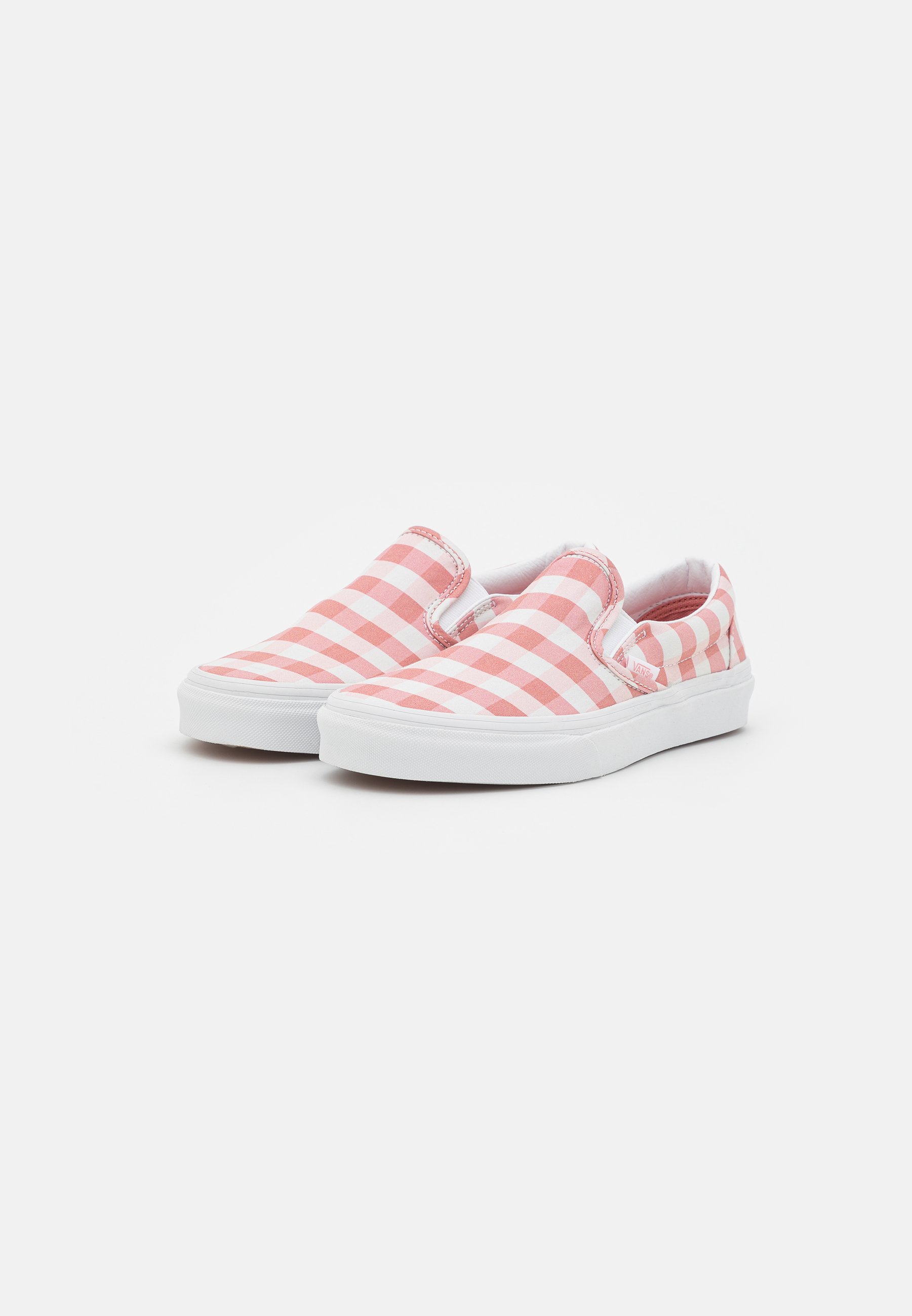 Vans CLASSIC - Instappers - rosette/true white/roze - Zalando.nl
