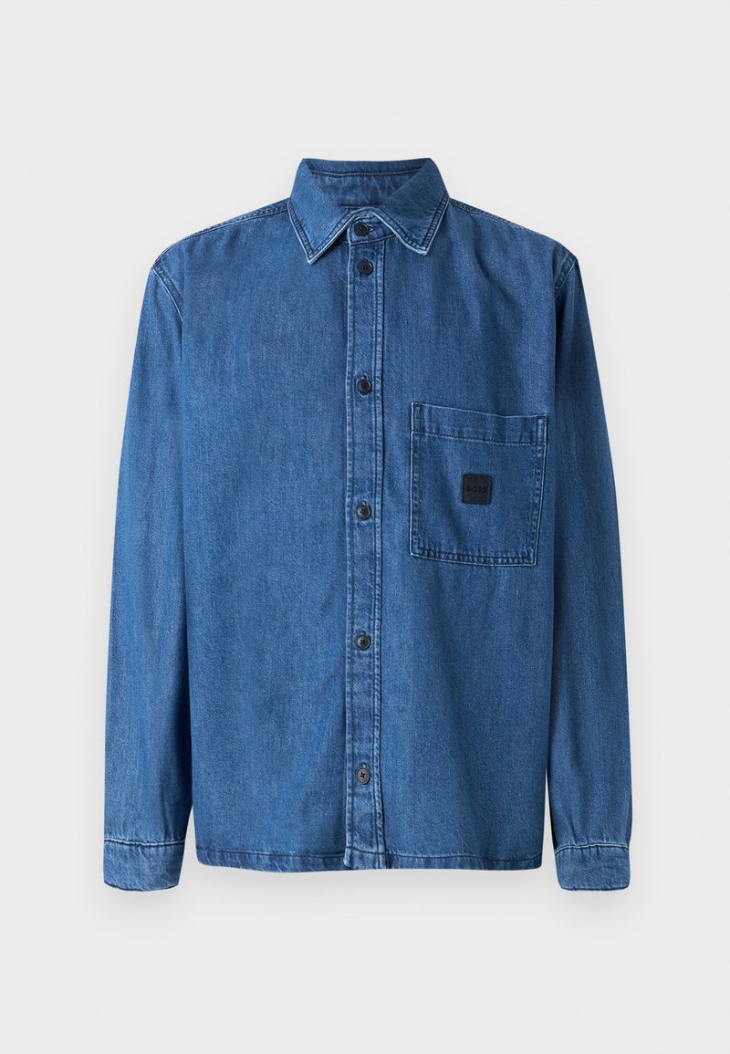 Boss Spijkerjas donkerblauw