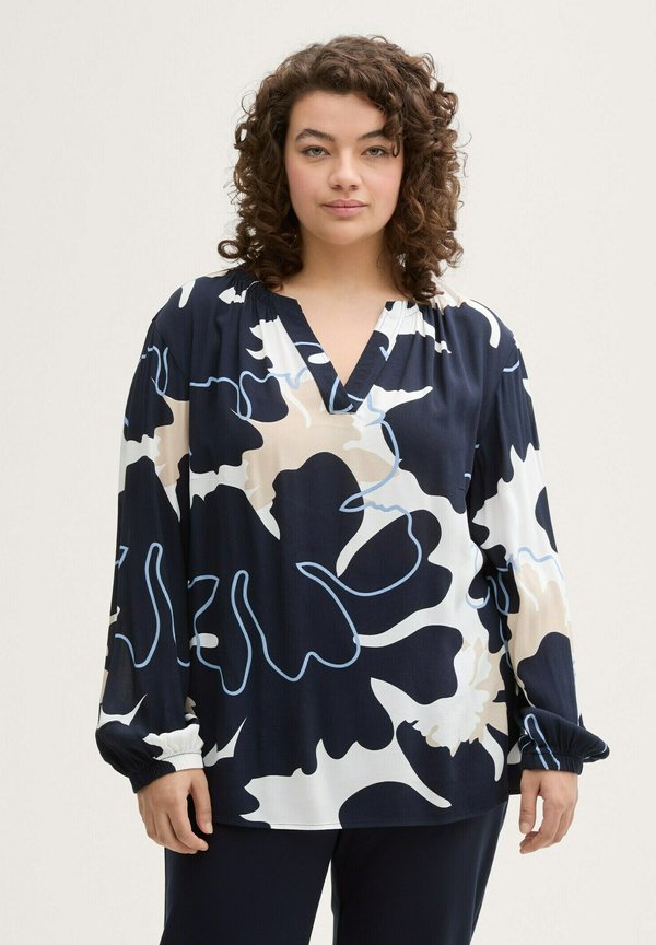 MIT MUSTER - Bluse - big floral shapes design
