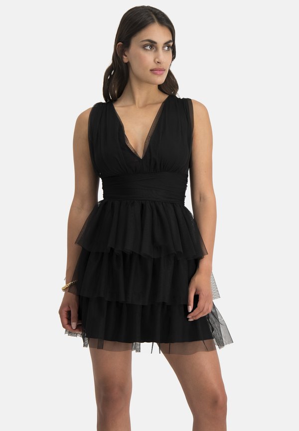 MINI STELLOWA - Cocktailkleid/festliches Kleid - schwarz