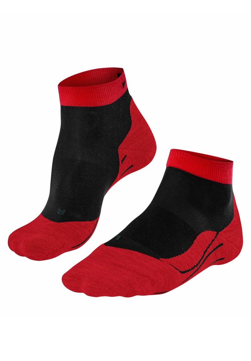 FALKE RU4 SHORT RUNNING MEDIUM CUSHIONING - Calcetines de deporte - black