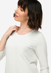 LAURASØN Langarmshirt - white