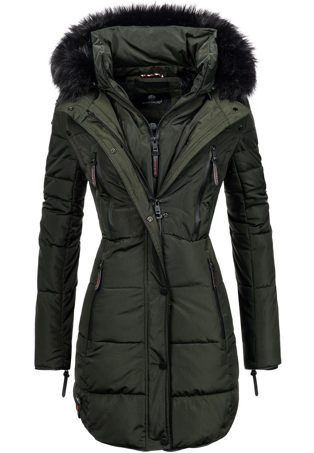 Winter Coat Marikoo Cappotto Marikoo Zimtzicke Rosa MARIKOO