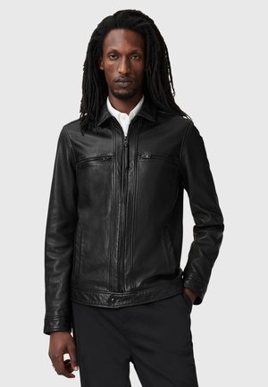 AllSaints, LUCK - Кожено яке - black