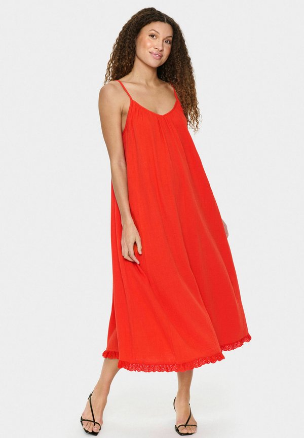 KATINASZ STRAP - Freizeitkleid - poinciana