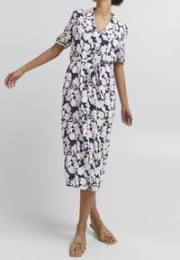 ICHI Košilové šaty - purple