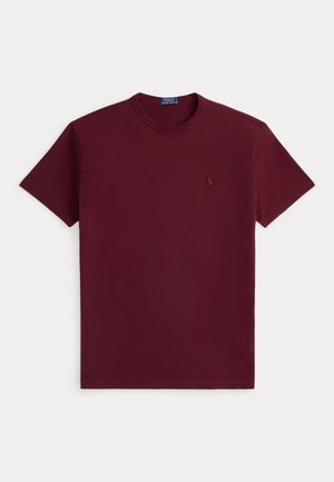 CLASSIC FIT GARMENT-DYED JERSEY T-SHIRT - Basic póló - rich ruby