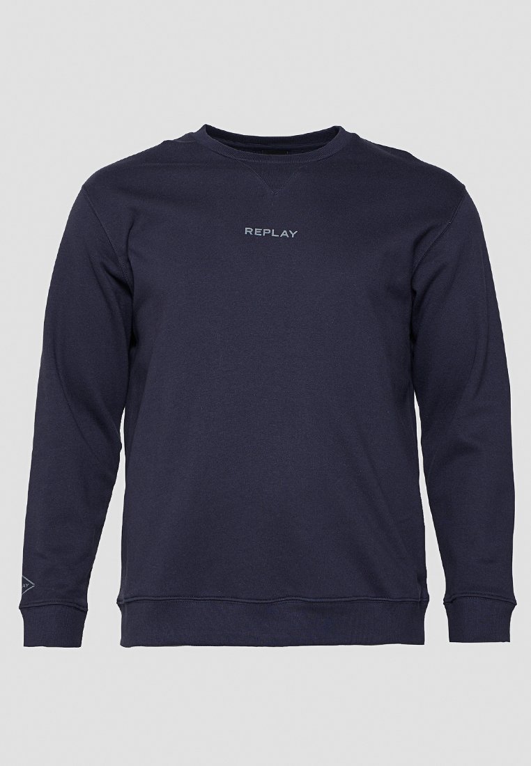 Replay Plus Sweater donkerblauw