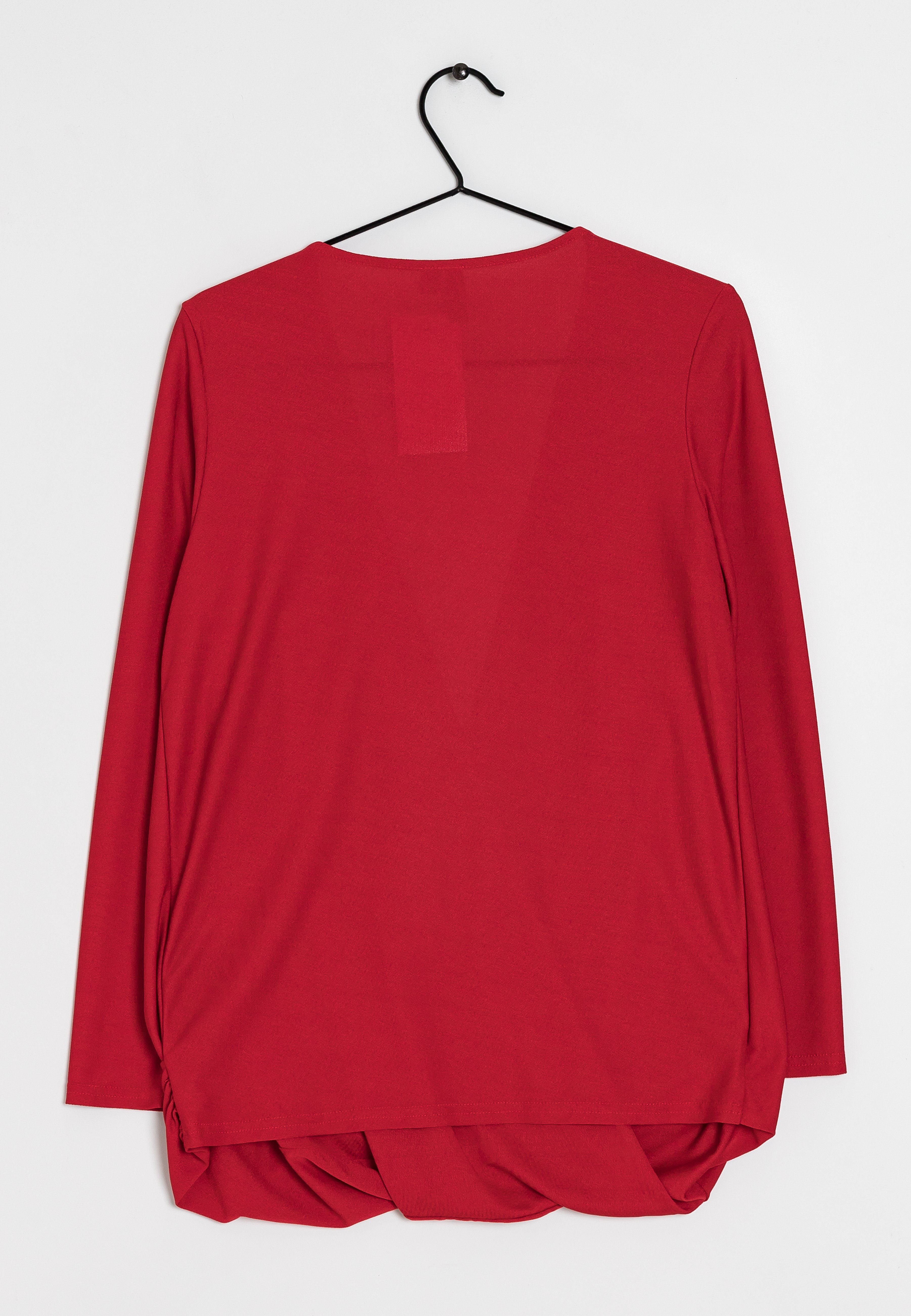 asos red blouse