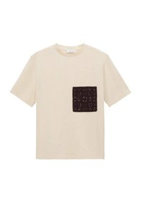 DAISY - T-shirt print - beige