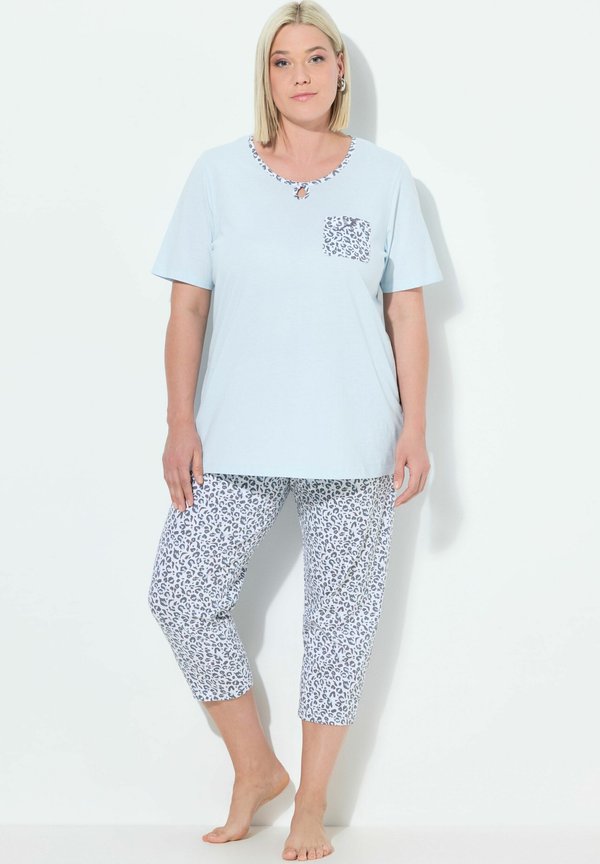 LEOMUSTER RUNDHALS HALBARM SET - Pyjama