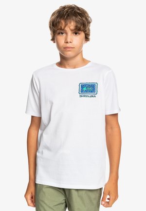 RADICAL ROOTS SS YTH - T-shirt print - white