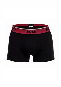 BOSS POWER 3 PACK - Boxer brief - schwarz rot blau grau