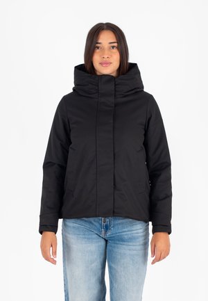 LUA HOODED - Giacca da mezza stagione - nero
