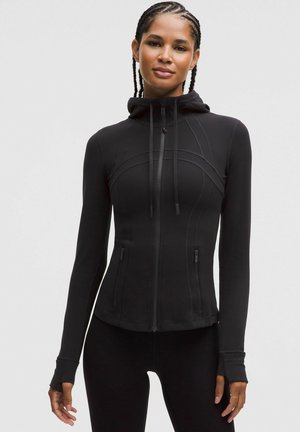 DEFINE HOODED NULU™ - Tröja med dragkedja - nightmoth