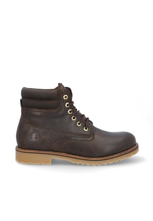 Botines con cordones - marron