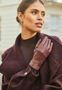 Lipsy WEAVE - Cimdi - burgundy red