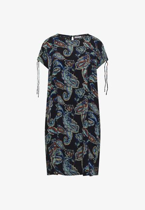 Cecil, KNEE-LENGTH DRESS WITH CAPSLEEVES - Freizeitkleid - universal blue