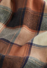 Next CHECK - Vapaa-ajan kauluspaita - rust orange