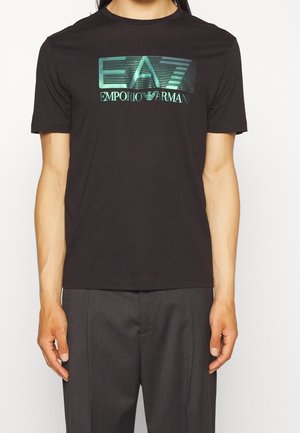 Print T-shirt - black