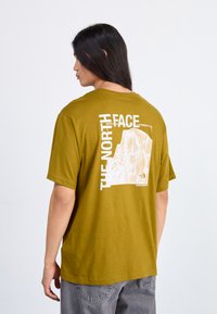 The North Face MENS TEE RELAXED HALF DOME - T-shirt estampada - moss green
