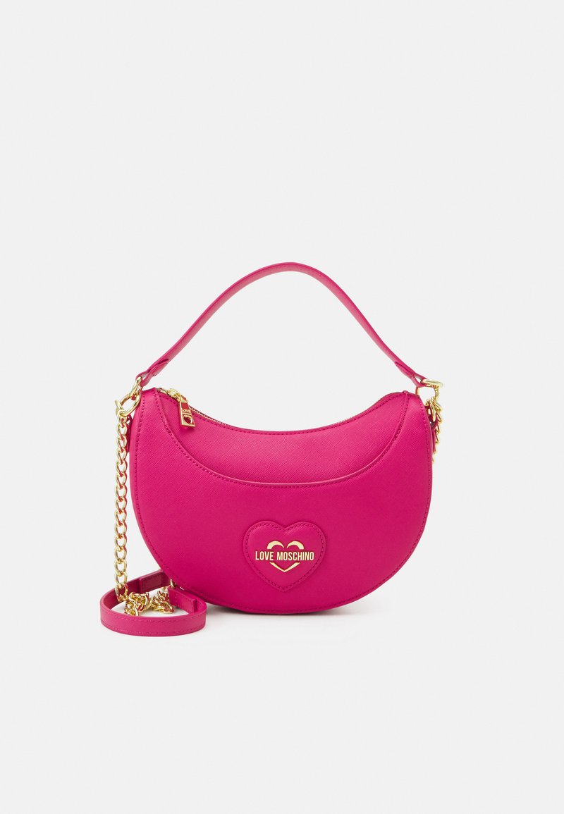 Love Moschino SWEET HEART BAG Handtas fuxia/donkerroze Zalando.be
