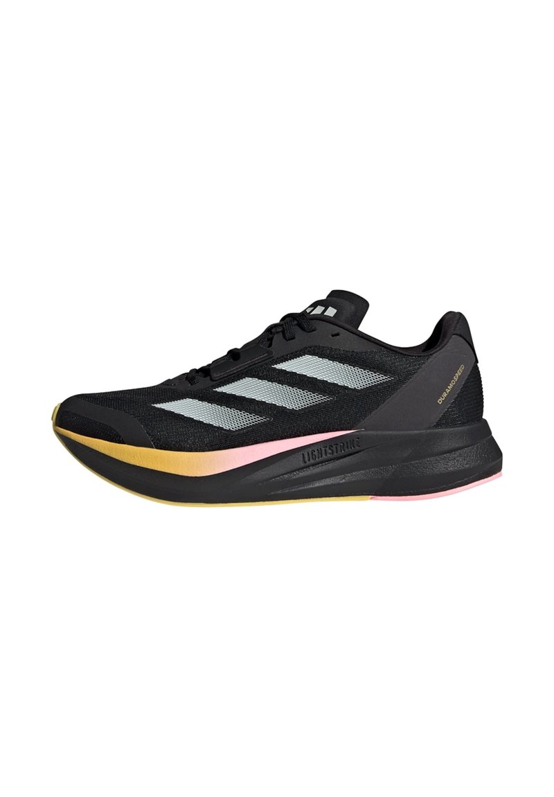 adidas Performance DURAMO SPEED - Laufschuh Straße - core black  metalic  spark