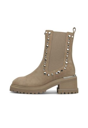 Alma en Pena, Botines con plataforma - light brown