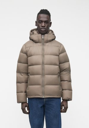 ZIP OFF HOOD - Dunjacka - morel