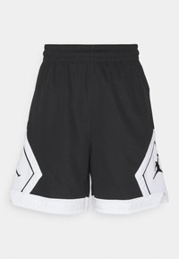 DIAMOND SHORT - Korte broeken - black/white