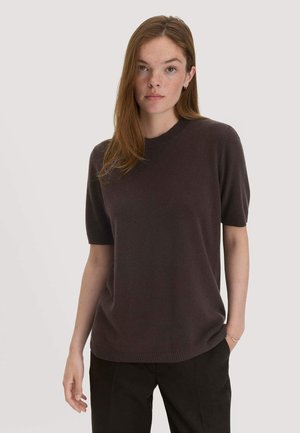 hessnatur, HESSNATUR - Basic T-shirt - kakao braun