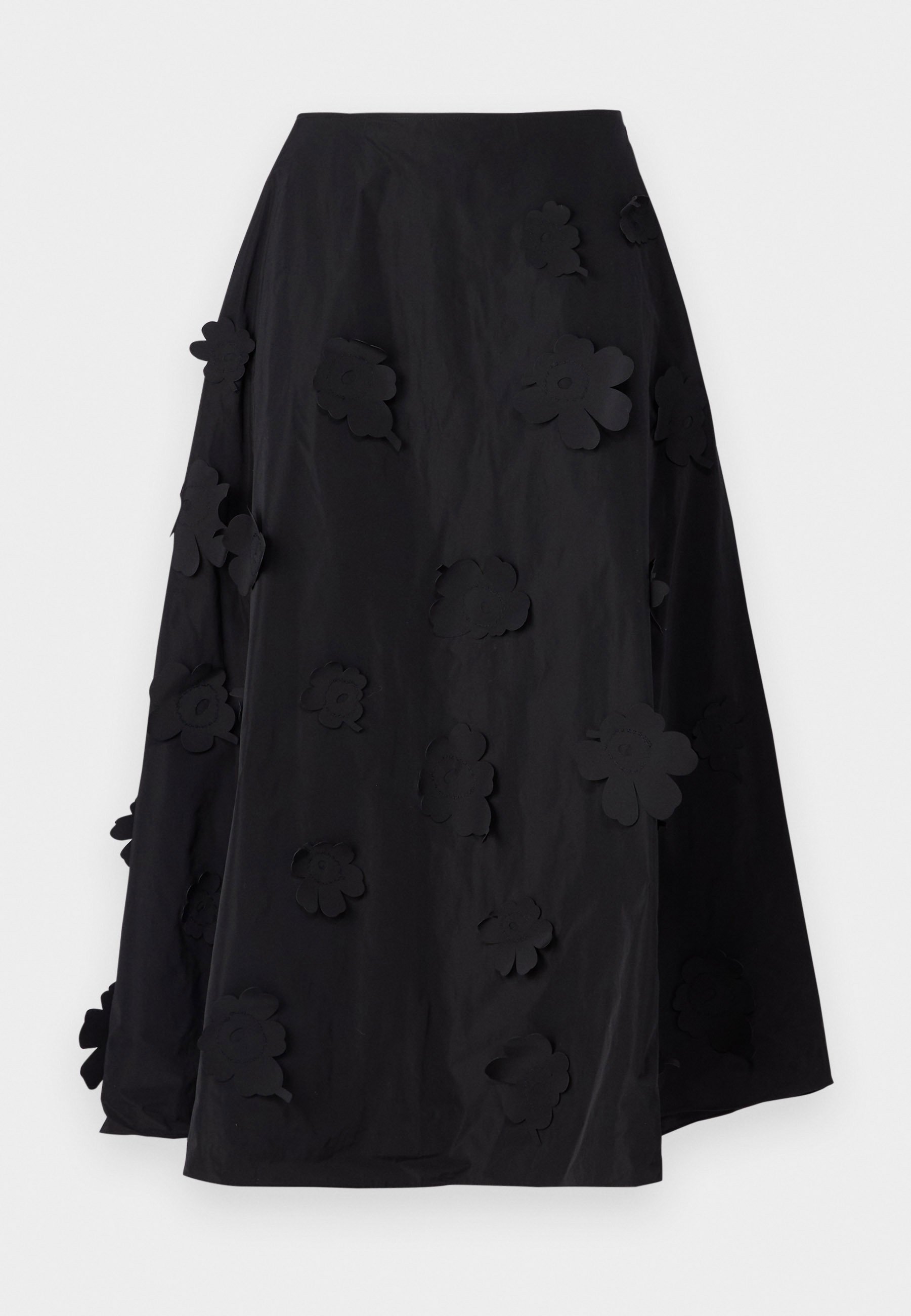Marimekko KUMARRUS UNIKKO - A-line skirt - black - Zalando