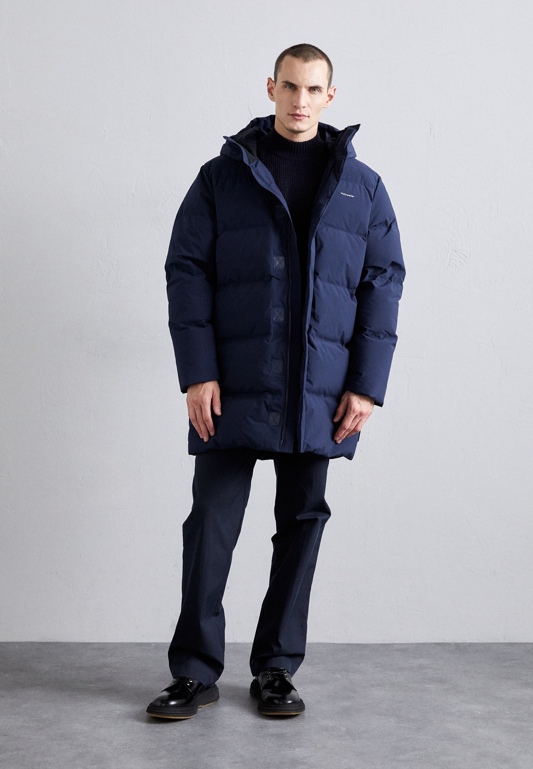 Holzweiler LOM DOWN JACKET - Down jacket - dk. navy/dark blue