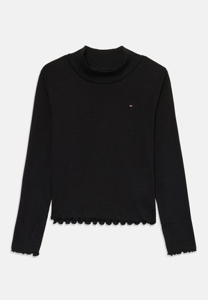 MOCK NECK TOP  - Langarmshirt - black