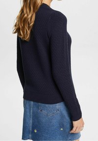 Esprit Stickad tröja - dark blue