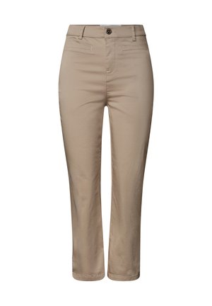 Street One, 3/4 FLARED LEG HOSE IM CASUAL FIT - Pantaloni - safari beige