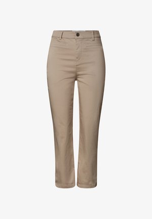 Street One, 3/4 FLARED LEG HOSE IM CASUAL FIT - Pantalones - safari beige