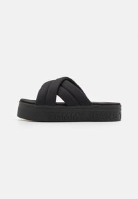 Tommy Jeans - LETTERING - Sandaler - black Miniaturebillede 1