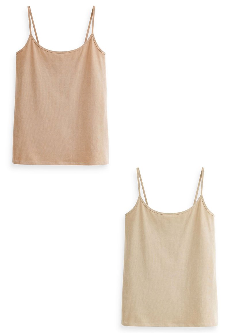 Next - 2 PACK THIN STRAP - Top - neutral, Ingrandire