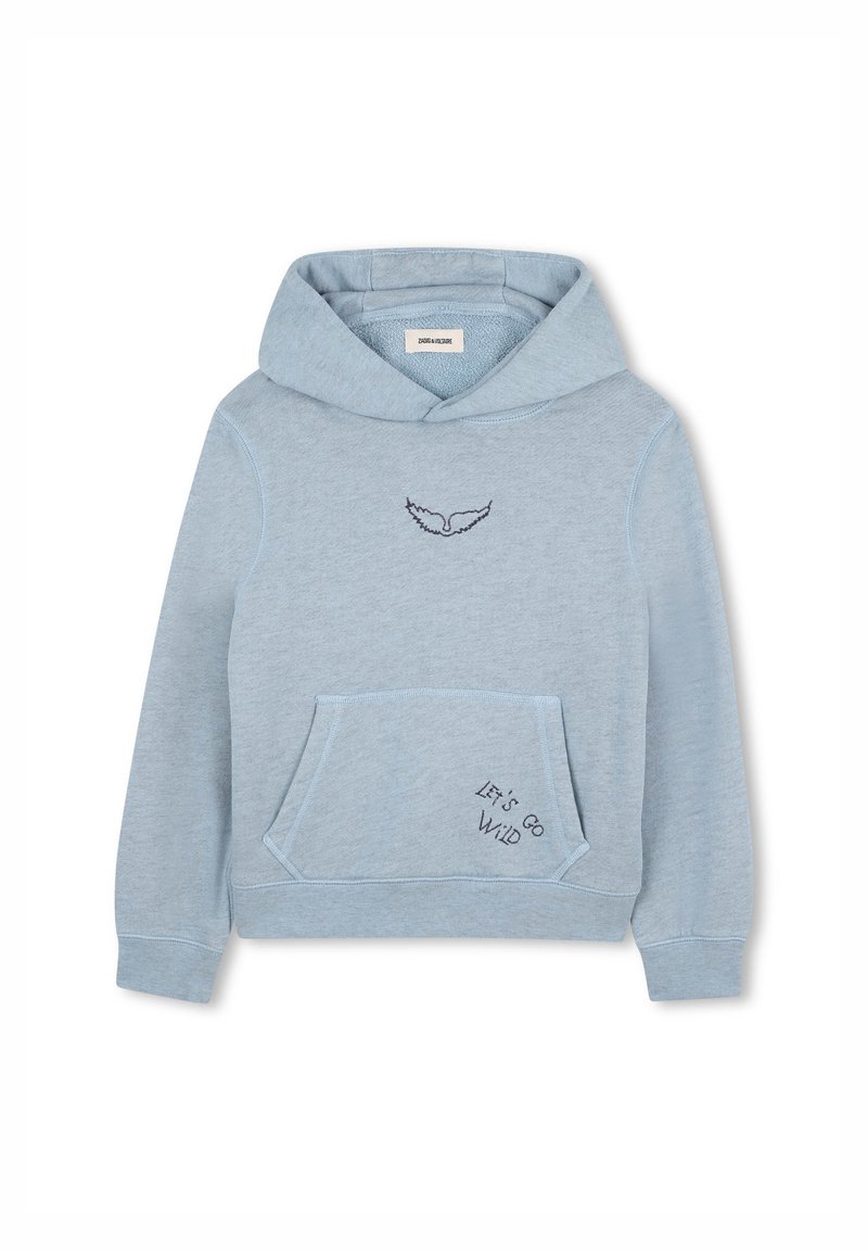 Zadig & Voltaire Hoodie lichtblauw